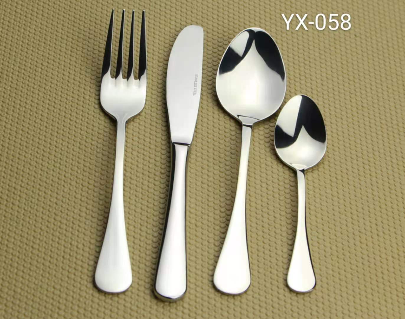 Knife/Fork/Spoon On Table