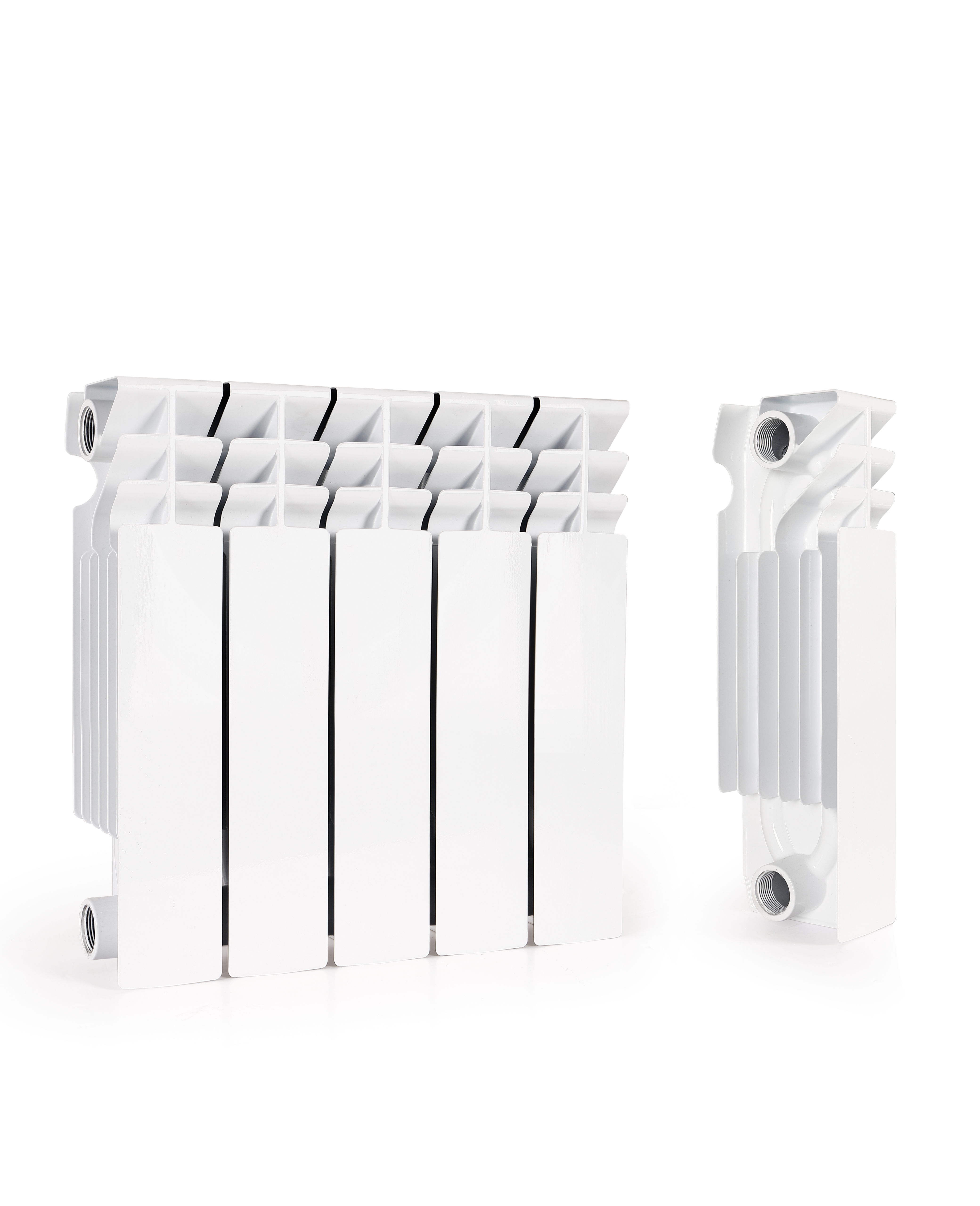 Bimetal radiator with double steel tube 350/120