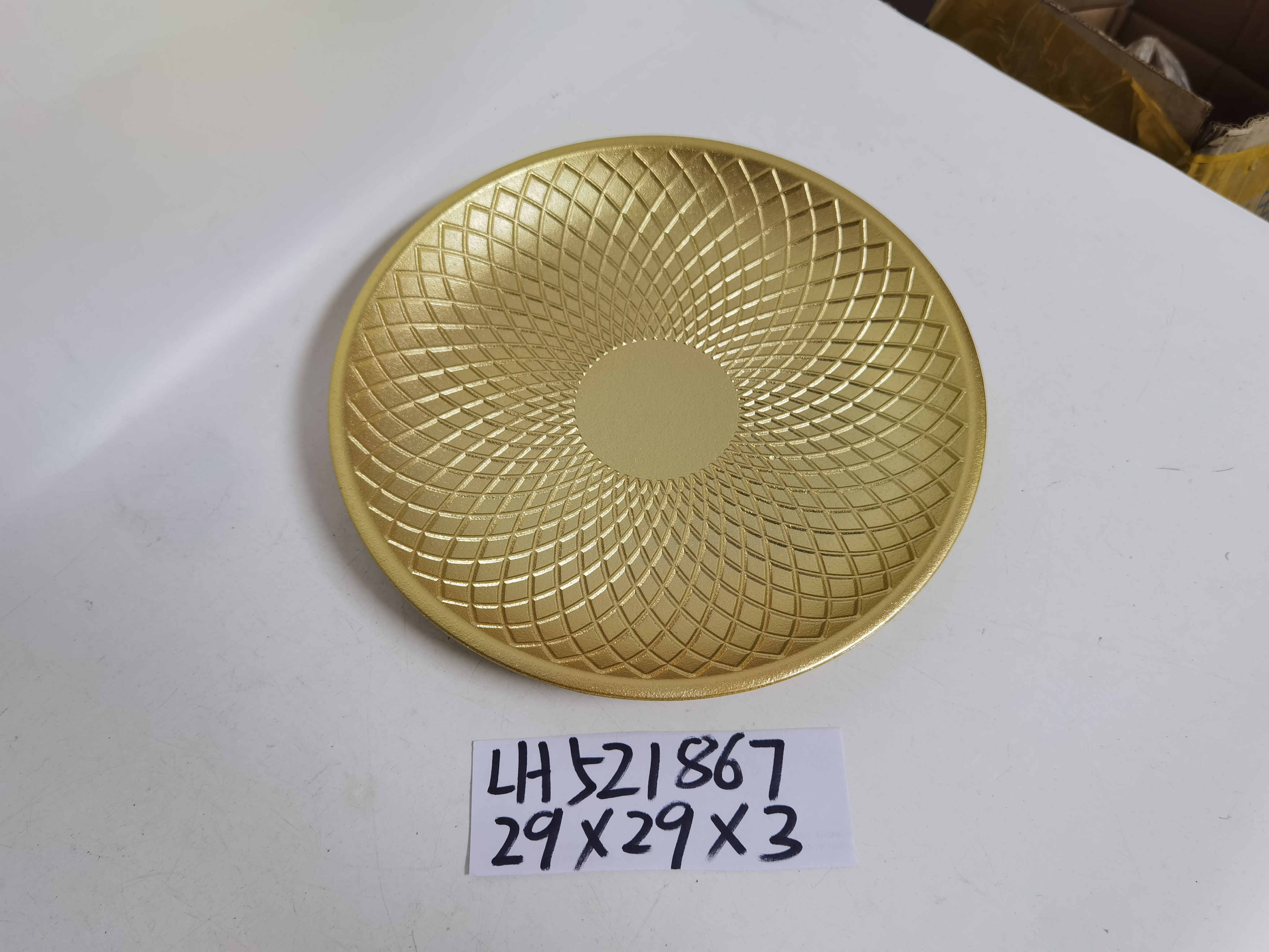 MDF leaf tea tray