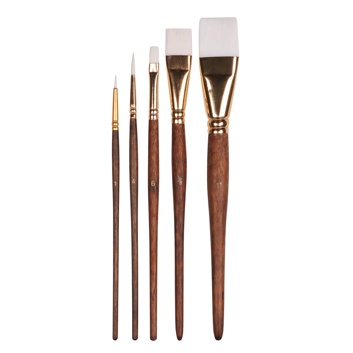 Short Handle Value Artist Brush Set