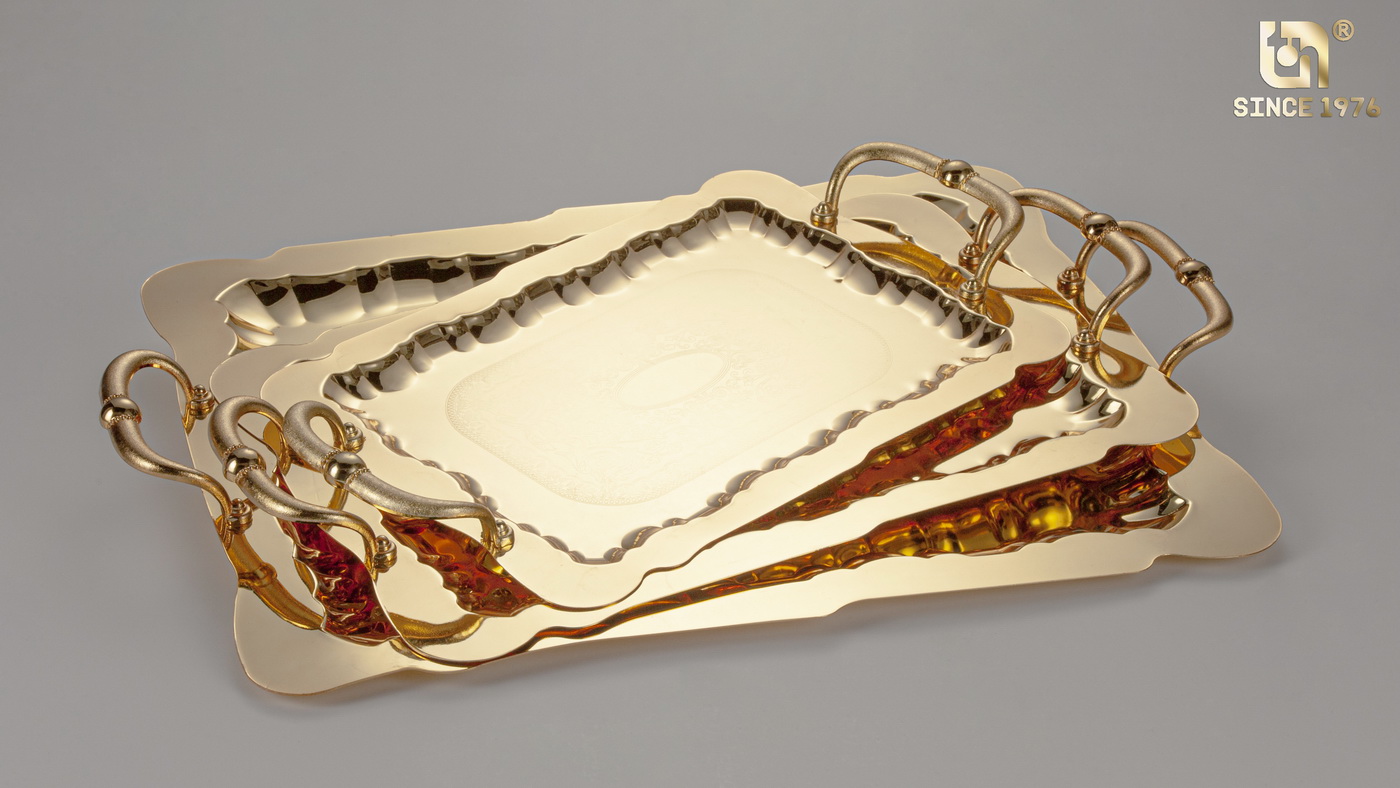 Flash Gold Plated Tray