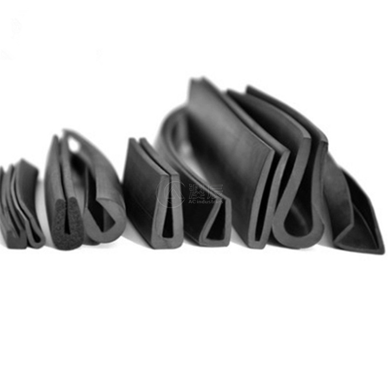 Extruded rubber seal