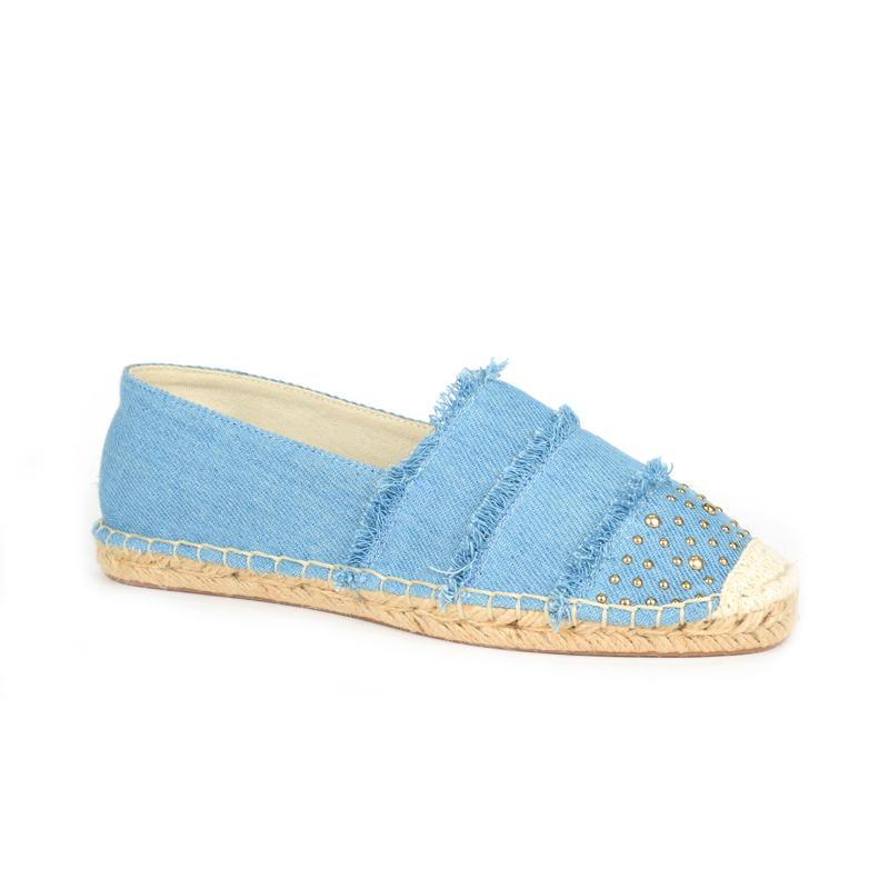 2020 Fashion TIE-DYED print Upper Women Sandal espadrille