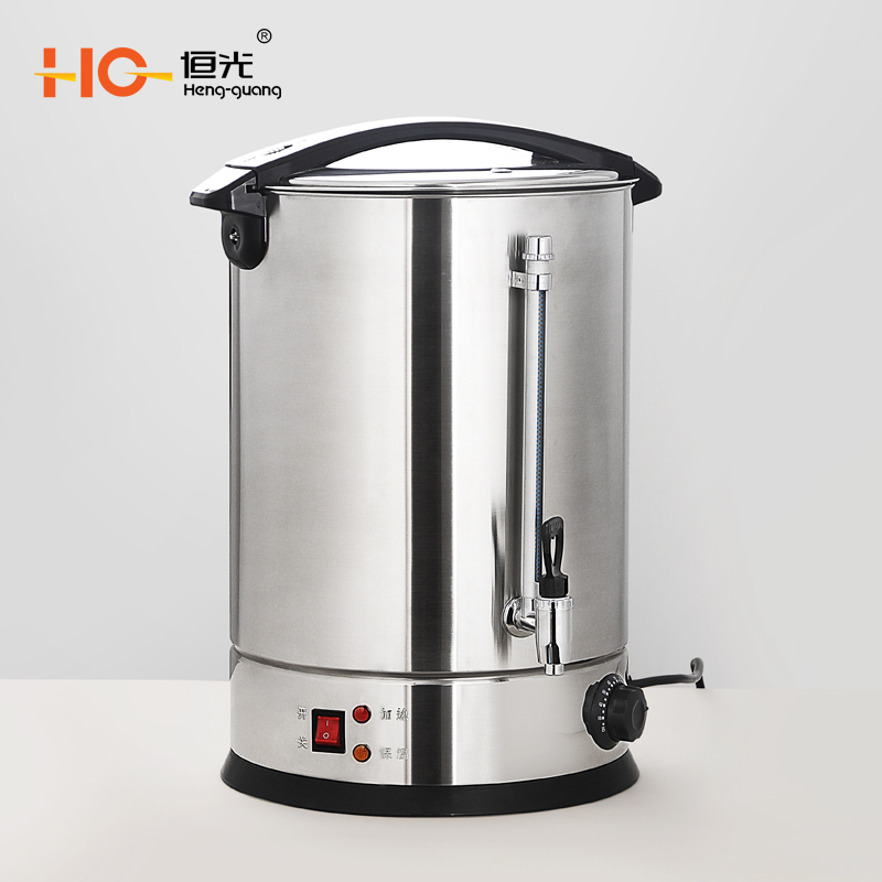 Heng Guang stainless steel electric heating water bucket commercial hotel industrial heat preservation water tank large capacity