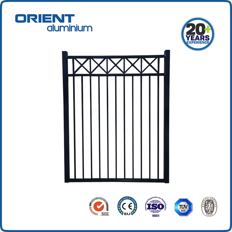 Aluminum welded fence for garden and home,aluminum privacy fence,customized aluminum Garfen Fence