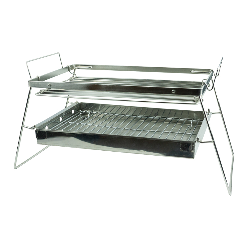 Wholesales outdoor camping Folding Mini Charcoal portable bbq gril outdoor camping portable charcoal table folding grill