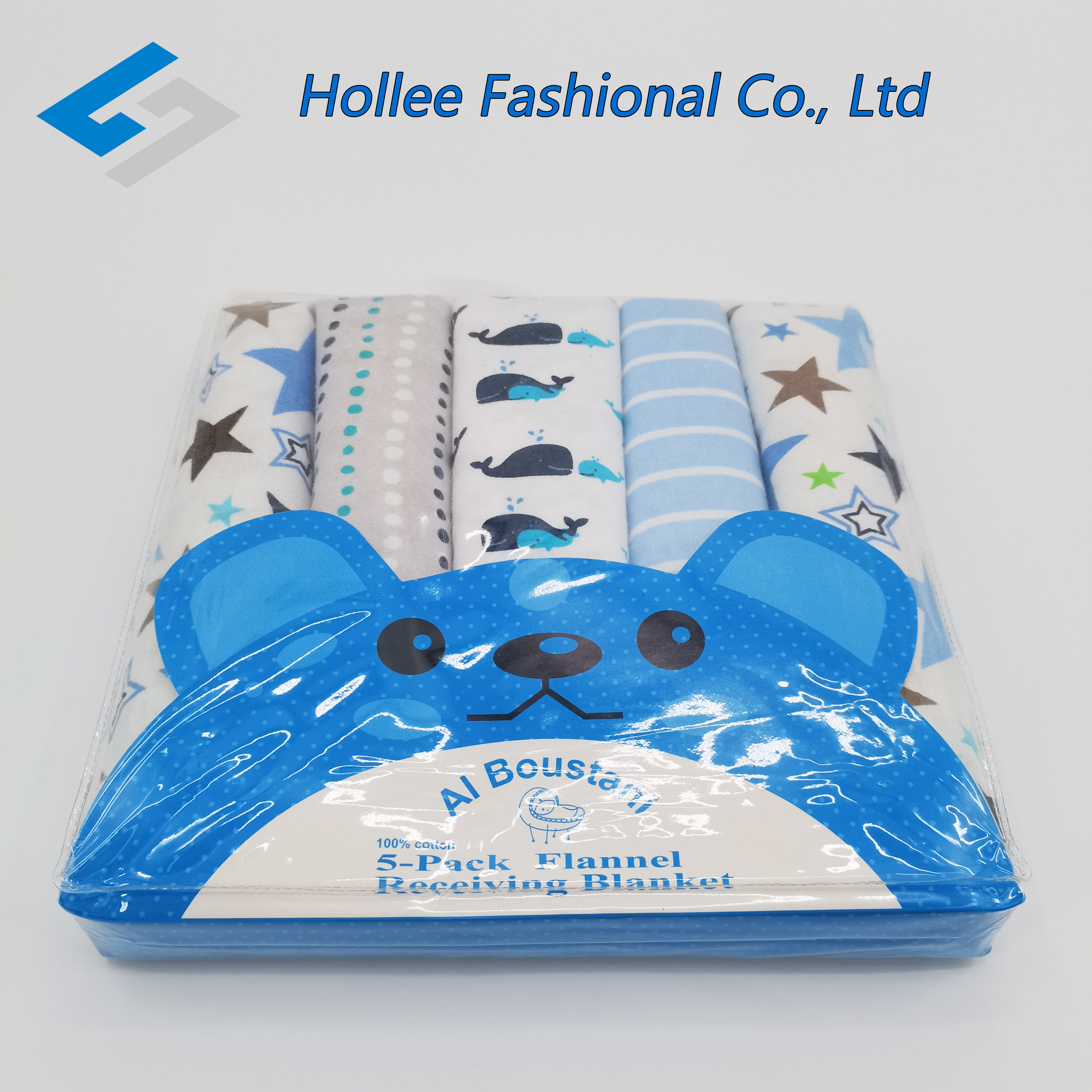 Flannel newborn baby receiveing blanket