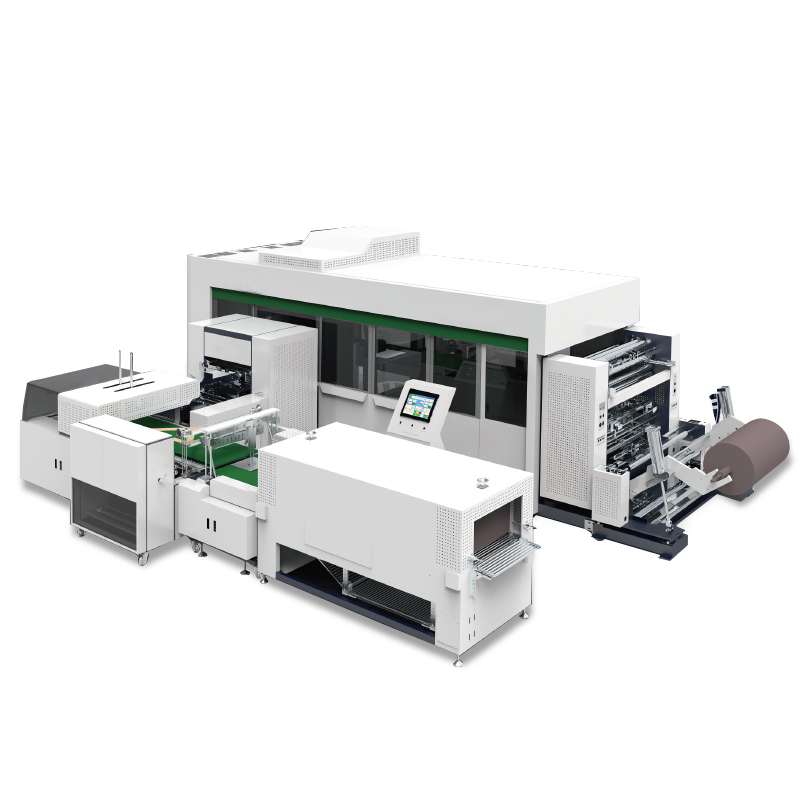 Automatic Non-woven Box Bag Making Machine with Handle Online