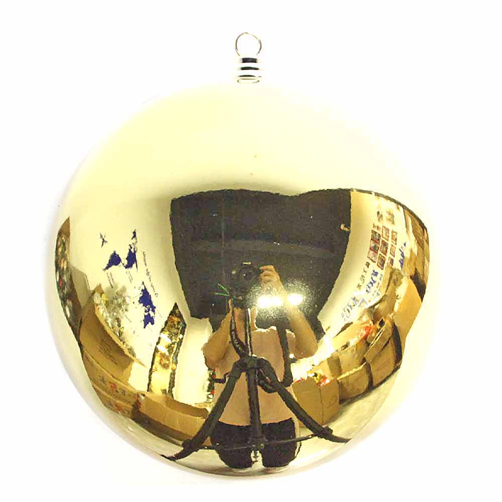 Excllen quality decorative plasti shiny Christmas ball