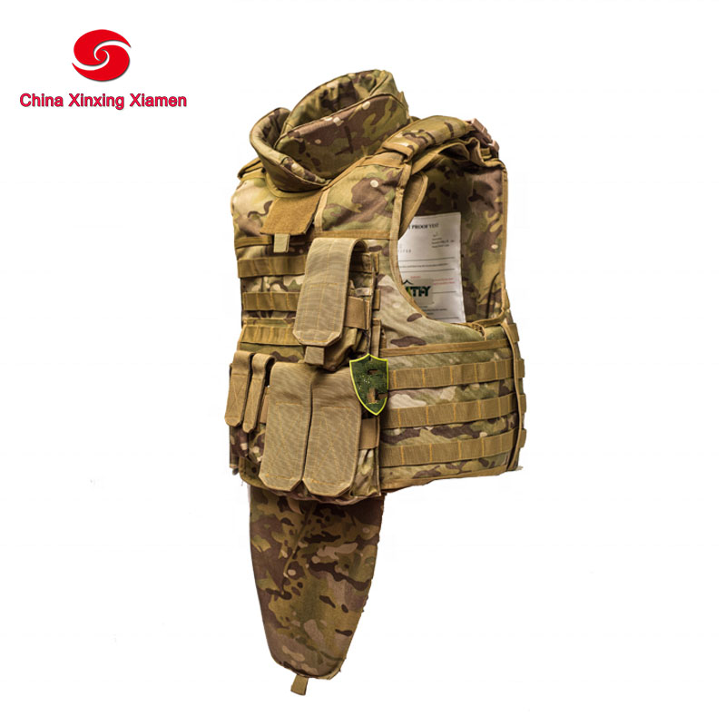 Full Protection Military NIJ IIIA Bullet Proof Jacket Tactical Bulletproof Vest