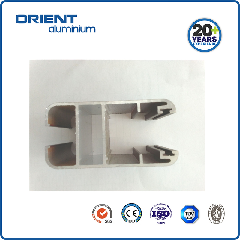 Mexico Aluminium Windows Profiles natural anodized powder coating blanco with existing molds