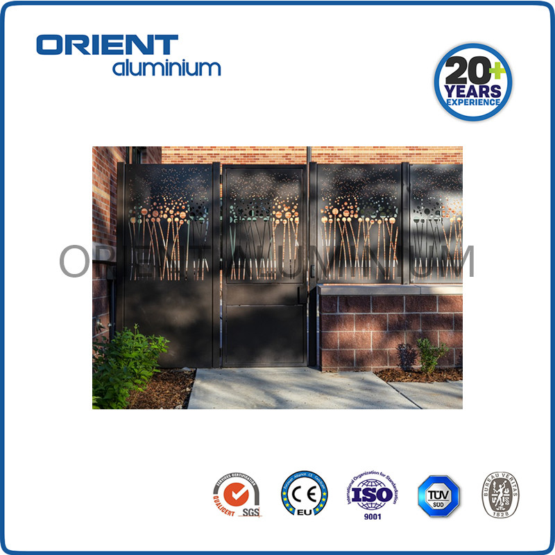 Garden Decorative Wood Plastic Composite Decorative Screen Panels