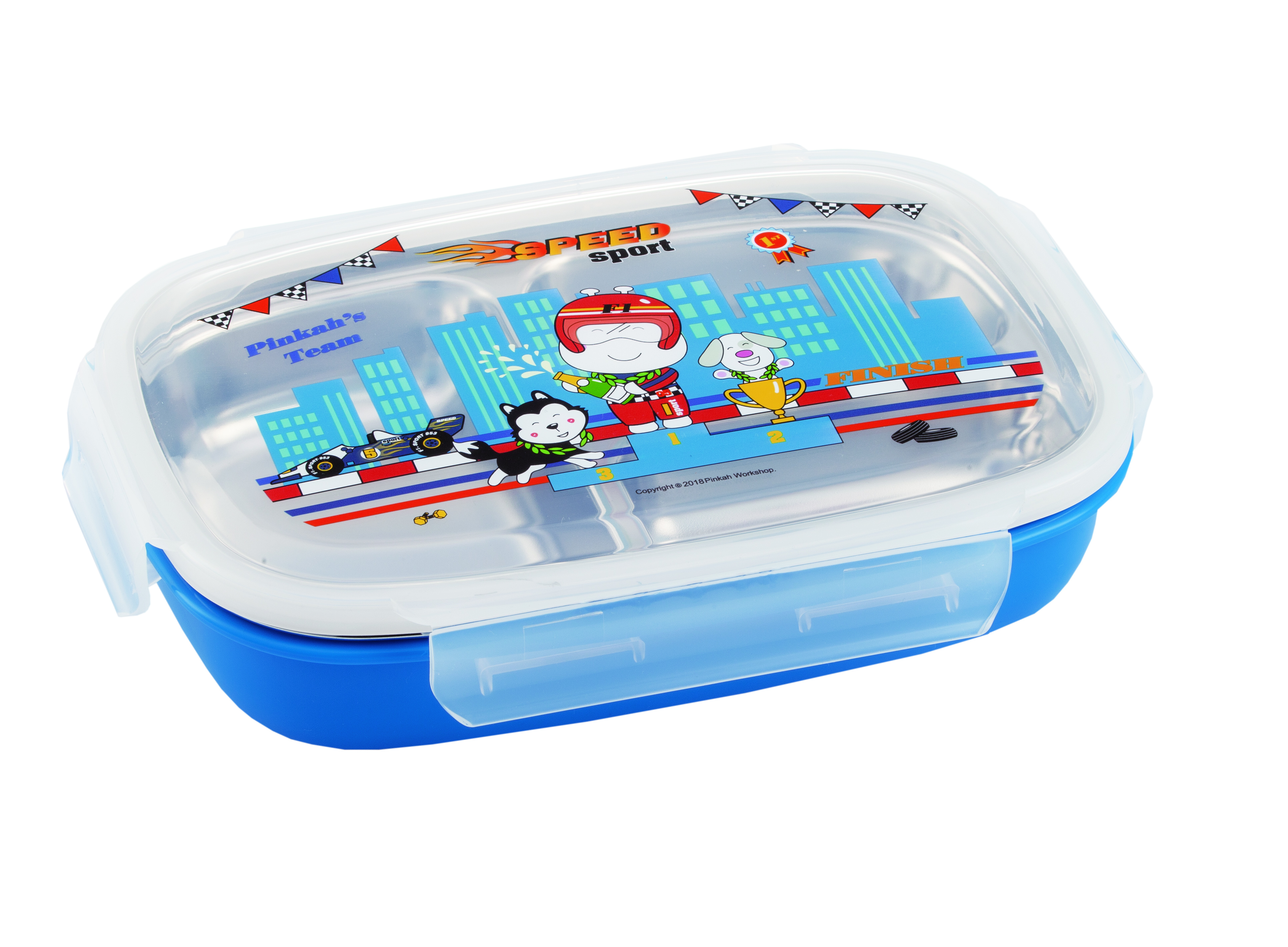 3 section lunch box