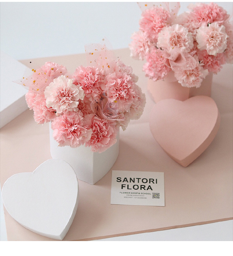 Heart shape flower box