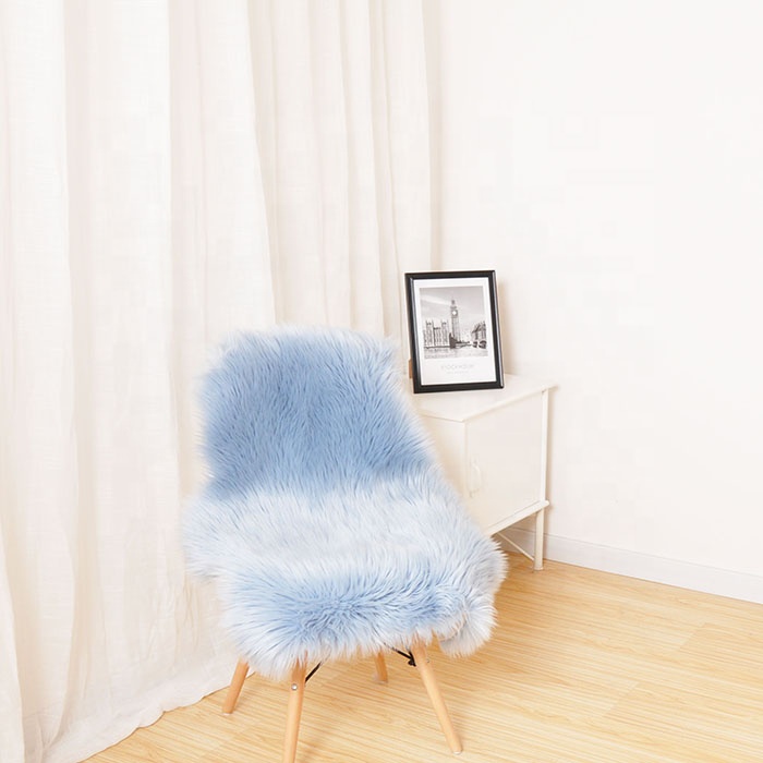 Nordic Luxury faux fur rug for living room shaggy and soft faux fur Floor rug and carpe Non Slip