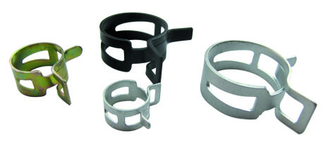 65 Mn Spring Hose Clamp Galvanized W1