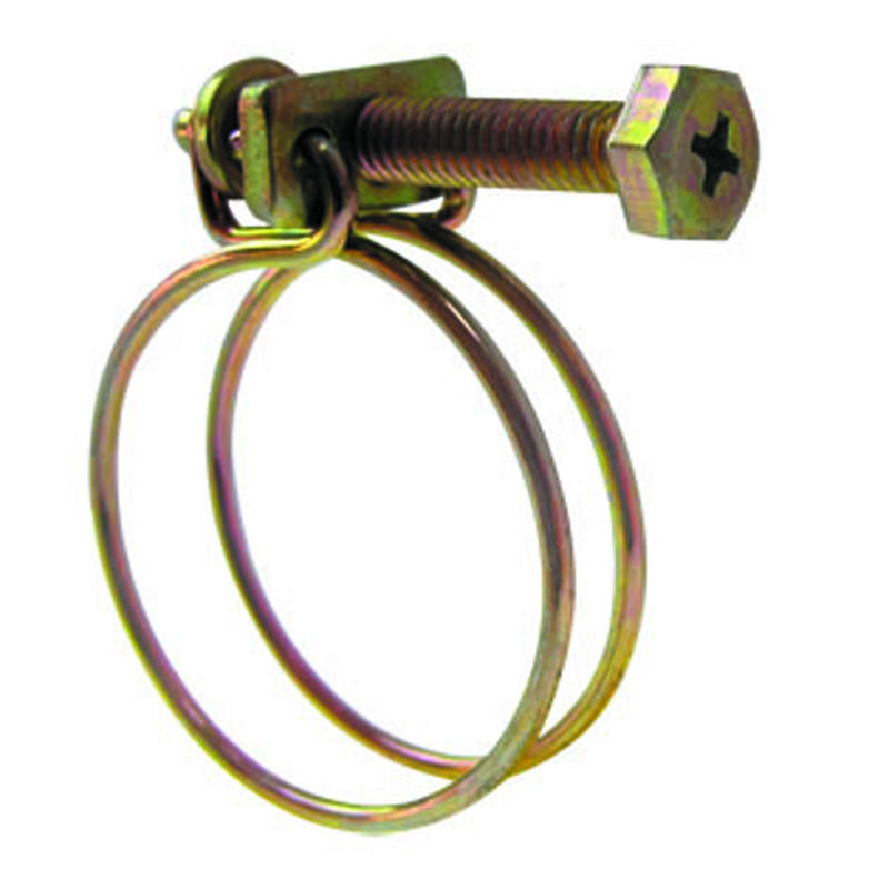 Double Wire Hose Clamp Galvanized