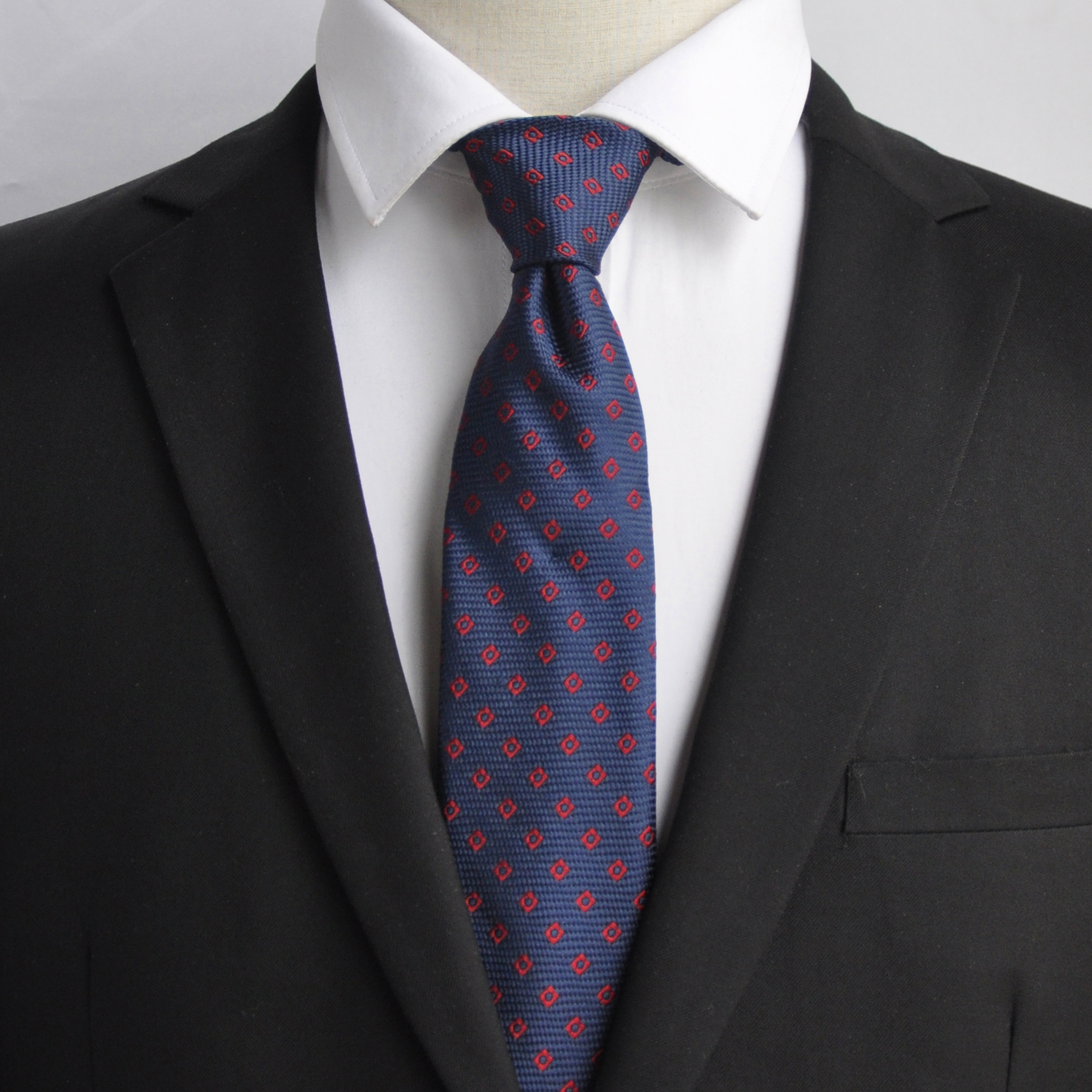 Woven Silk Tie/Poly Necktie