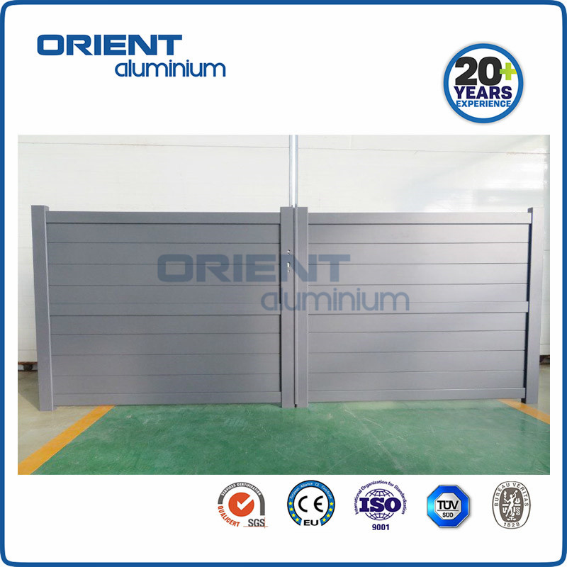 customize all kinds aluminium gate export to Europe