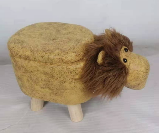 YR21032716 Zhengheshun Kids furniture animal storage stool