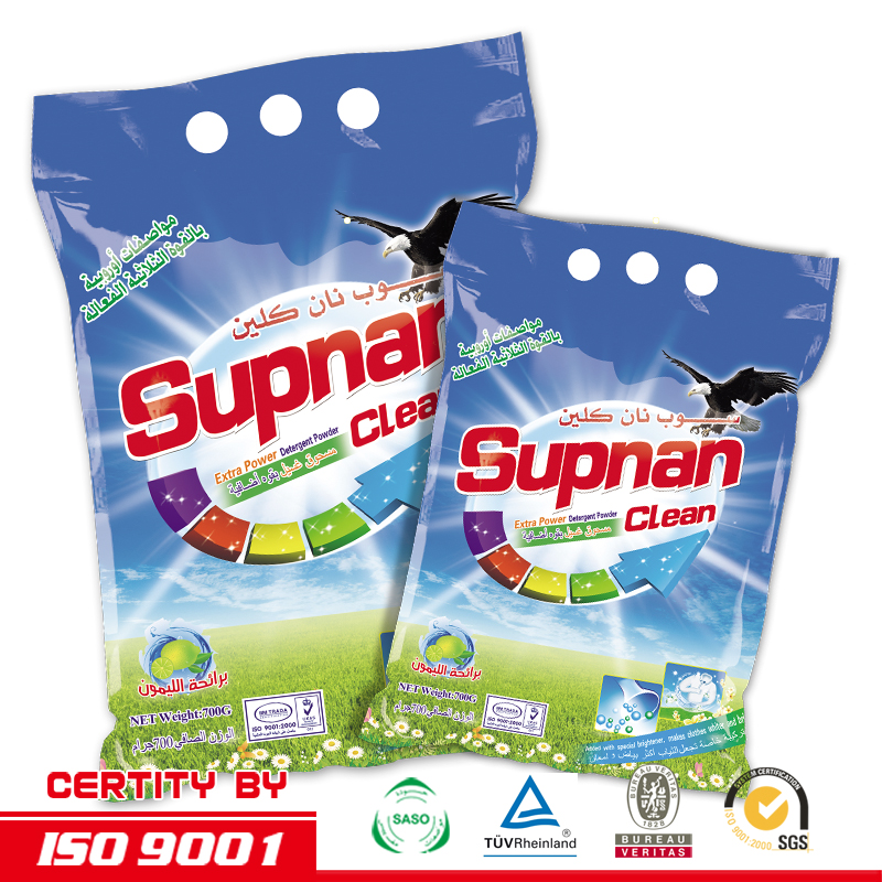 Strong perfume and high foam supnan detergent powder to yemen