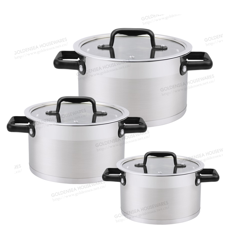Stainless steel pot