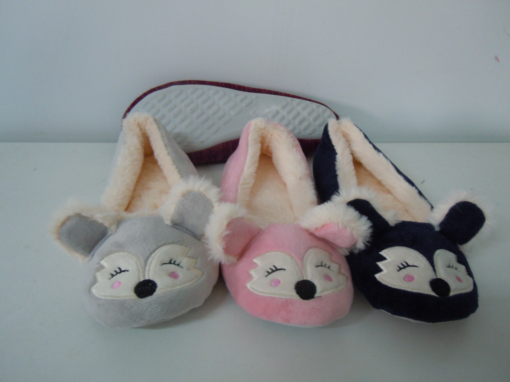 LE180564 Ballerina slippers, home slippers, indoor slippers