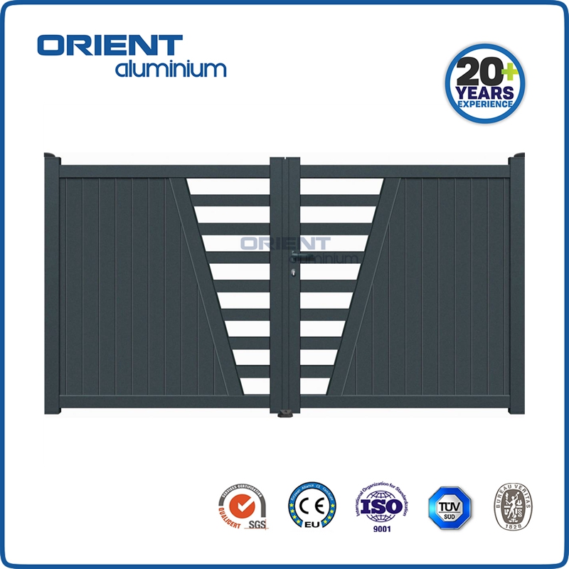 classic Residential aluminium french gate export to France UK Europe french gate