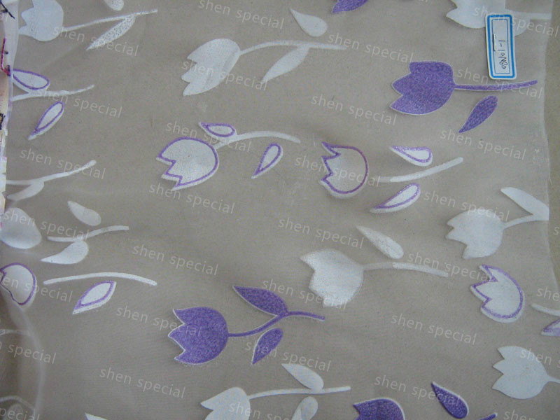 organza spring table runner decoration fabric