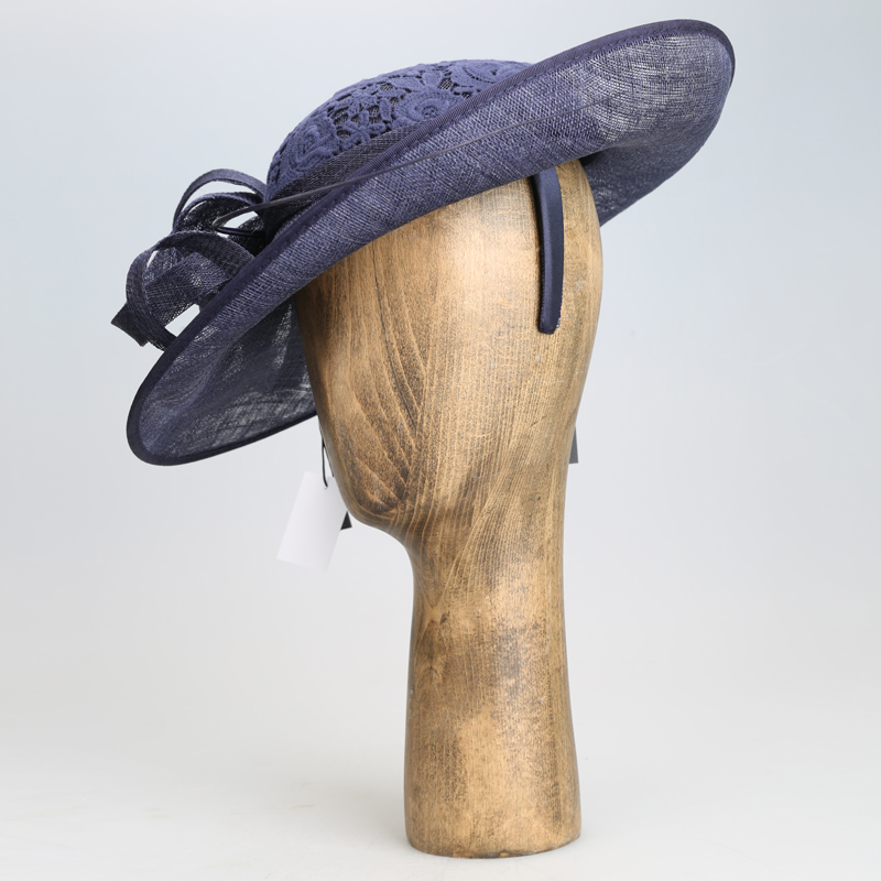Elegant sinamay fascinators