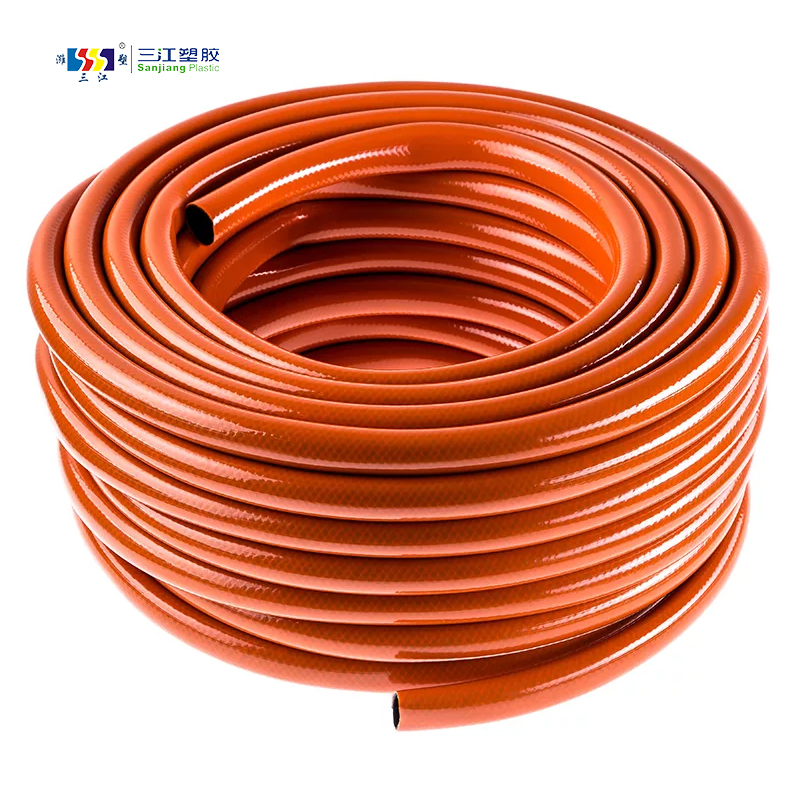 PVC Car Washing Garden Flat Water Hose PVC Fabric Garden Hose