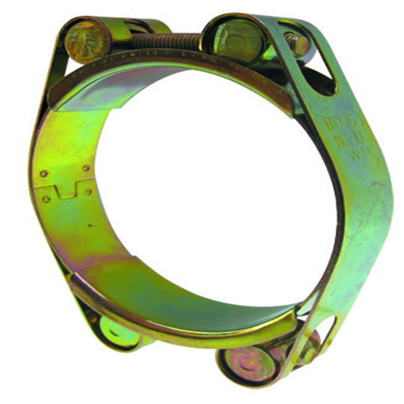 Double Bolt Heavy Duty Hose Clamp Galvanized