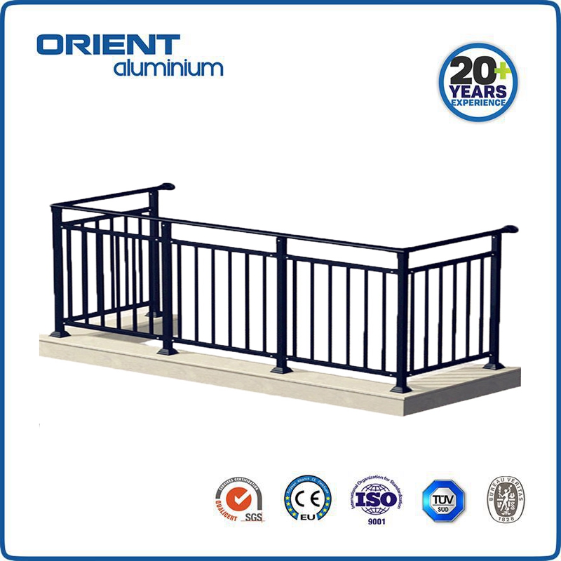 Canada Marker Aluminium Glass Railings For Balcony/ Stair/Deck railings