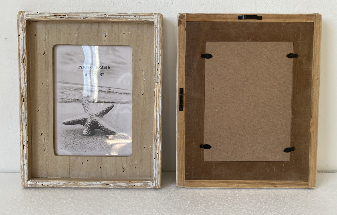 Wooden photo frame