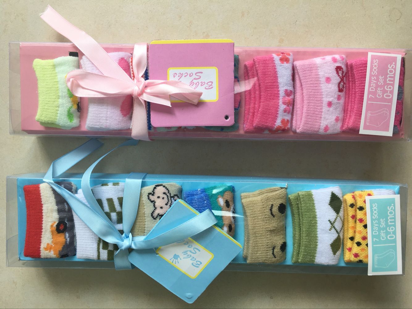 Factory direct sale baby socks 7 pairs gift set
