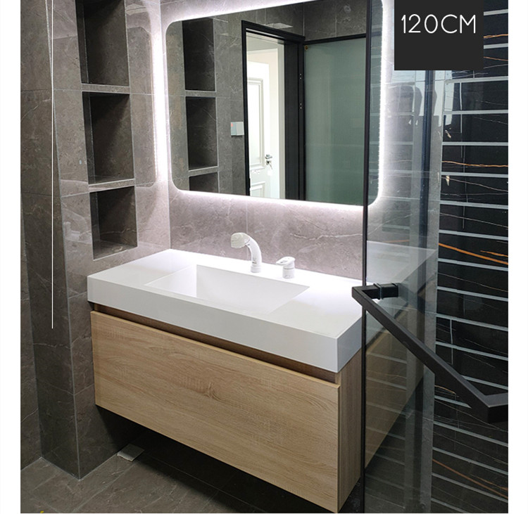 Modern simple bathroom furniture combination