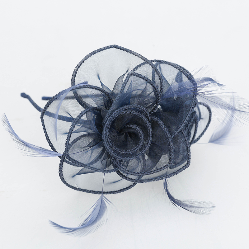 Hot sale feather fascinator in stock