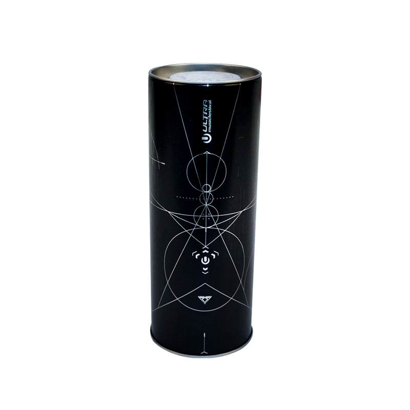 Custom tinplate wine can packaging Custom wine tin can manufacturers Cylindrical metal packaging