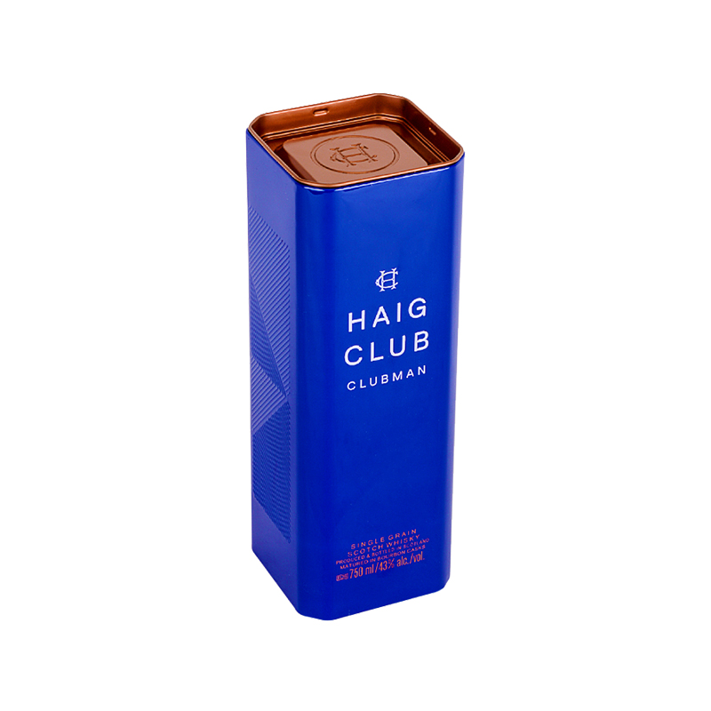 Liquor tin manufacturers custom liquor tin cans tinplate wine packaging wine tin packaging