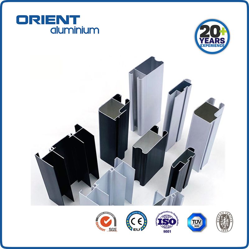 Architectural Aluminium Profiles Powder Coating Colors