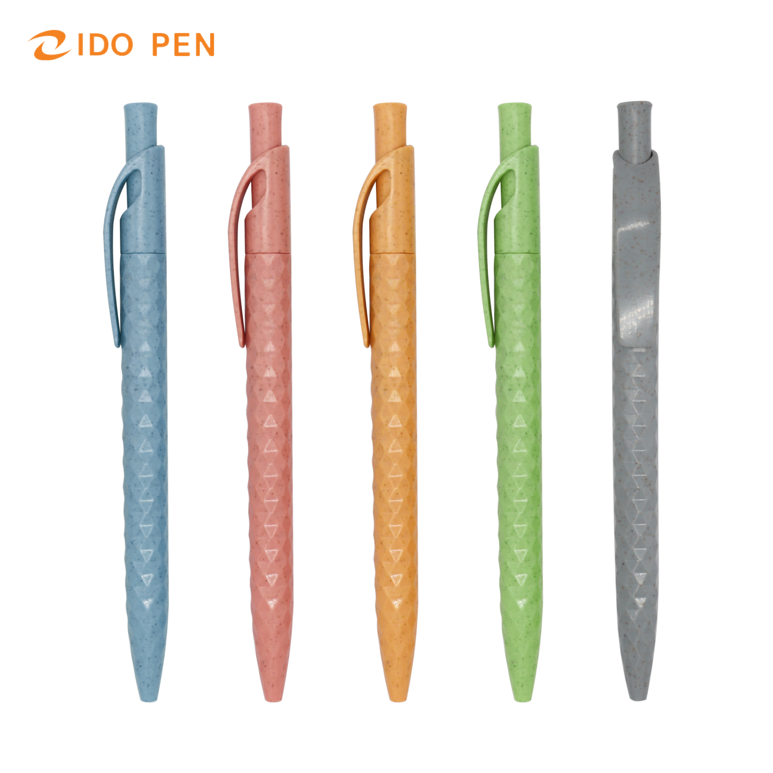Novelty design plastic ballpoint pen with customized logo