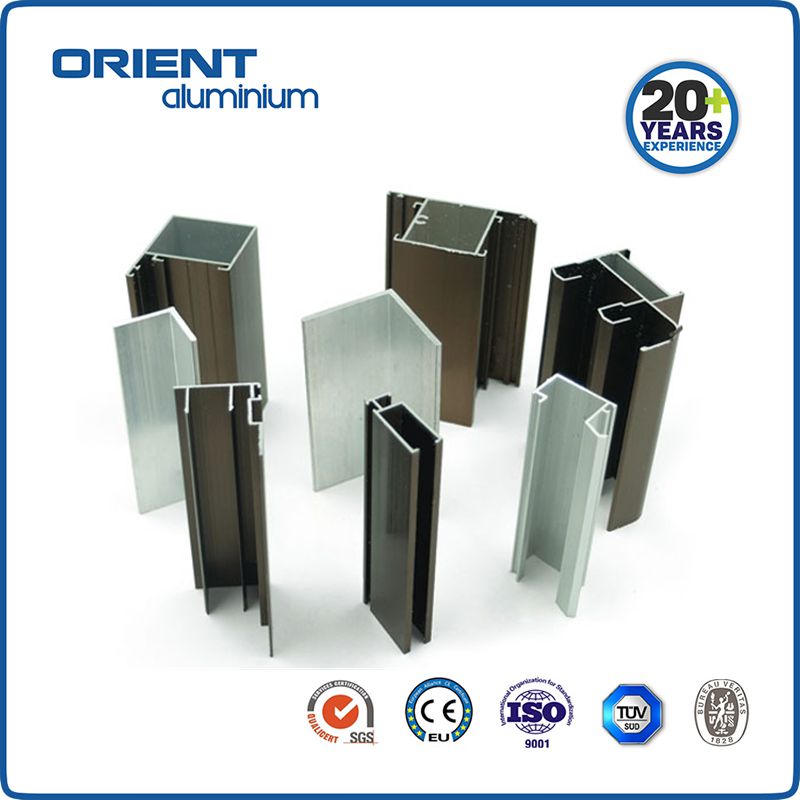 Aluminium window profiles for Ghana market with existing molds