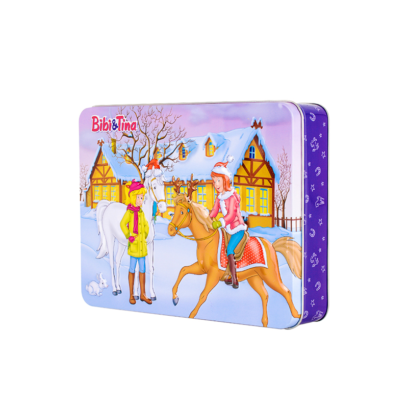 Christmas gift card tin box