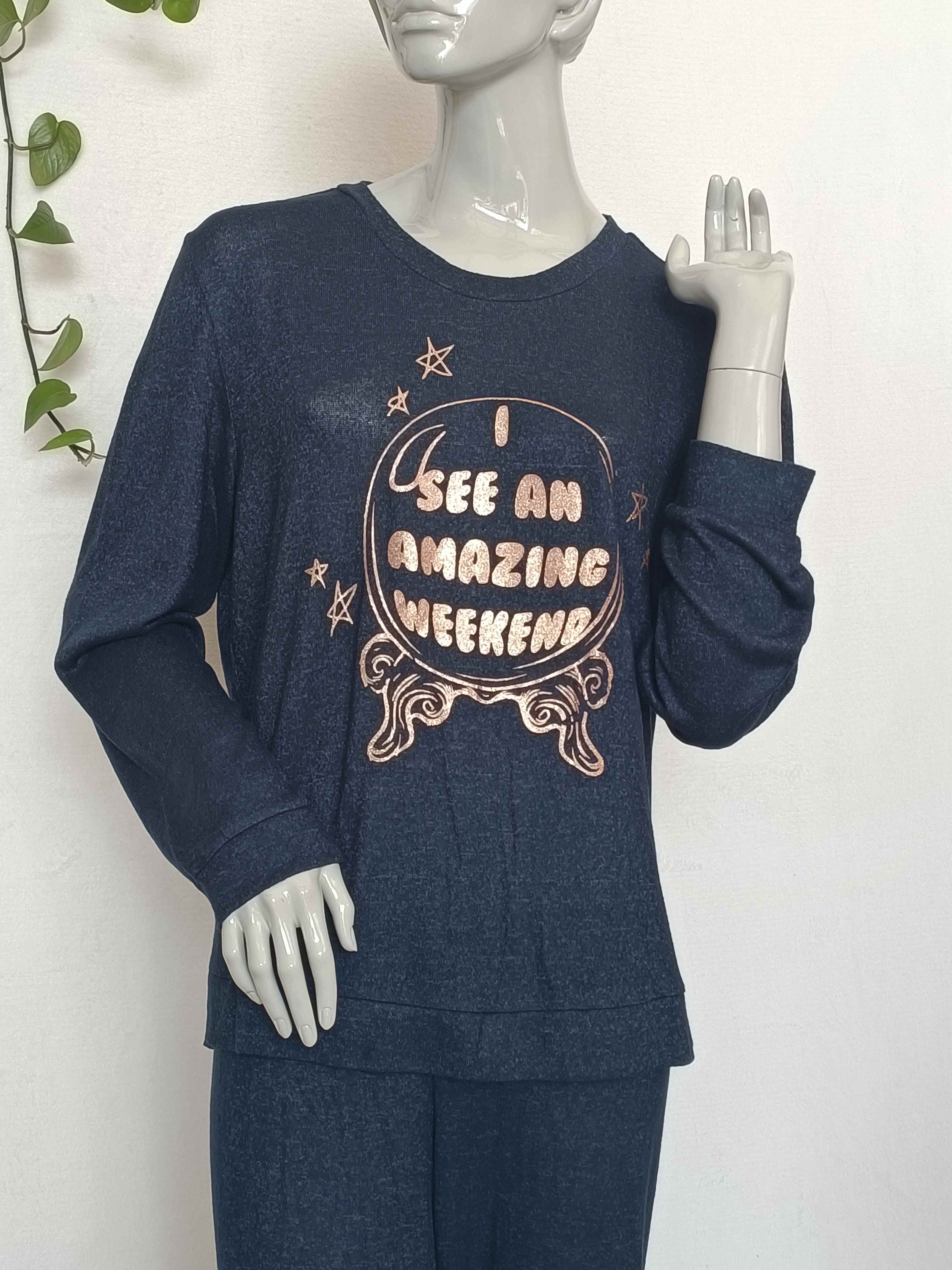 Ladies hacci pyjamas set