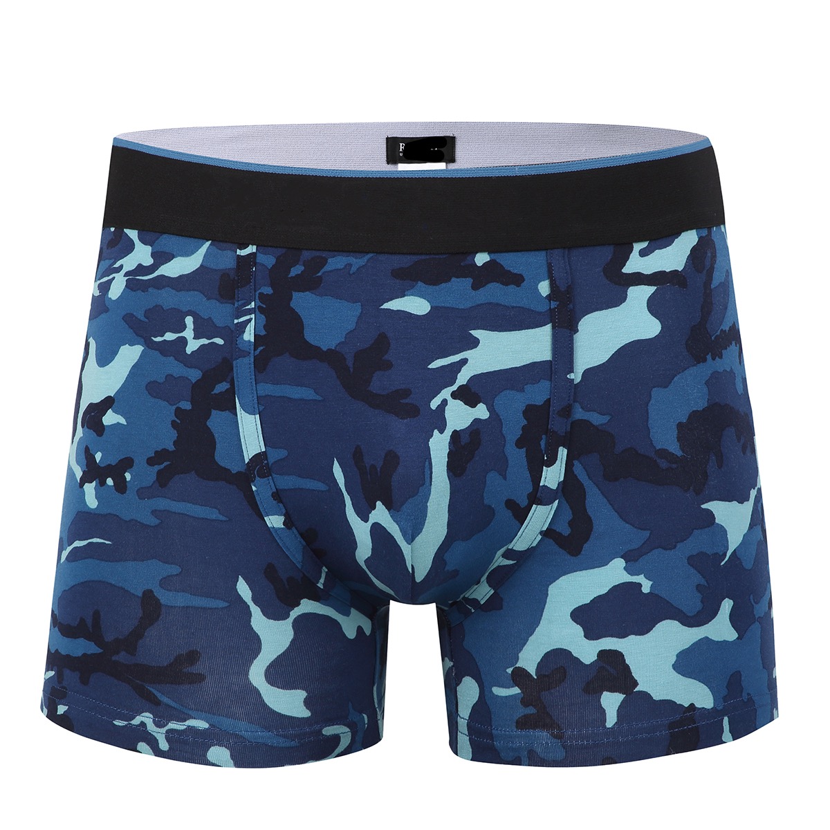 Men's Underwear Trunk Boxers Briefs Cotton/Spandex Reactive printing