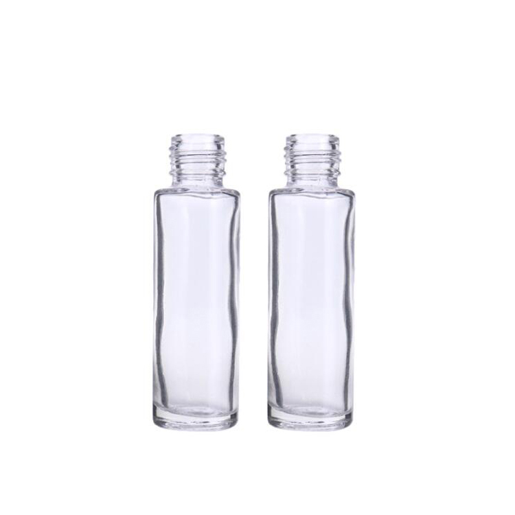 15ml clear essential oil roll on glass bottle