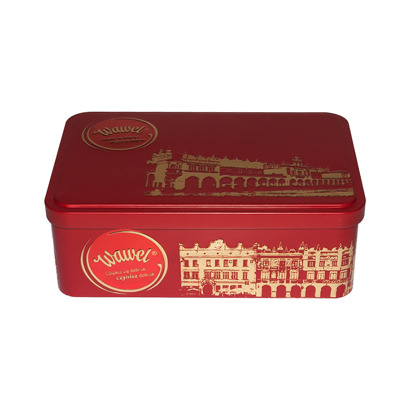 Health care medicine tin box custom tinplate box flip cover portable medicine packaging tin box