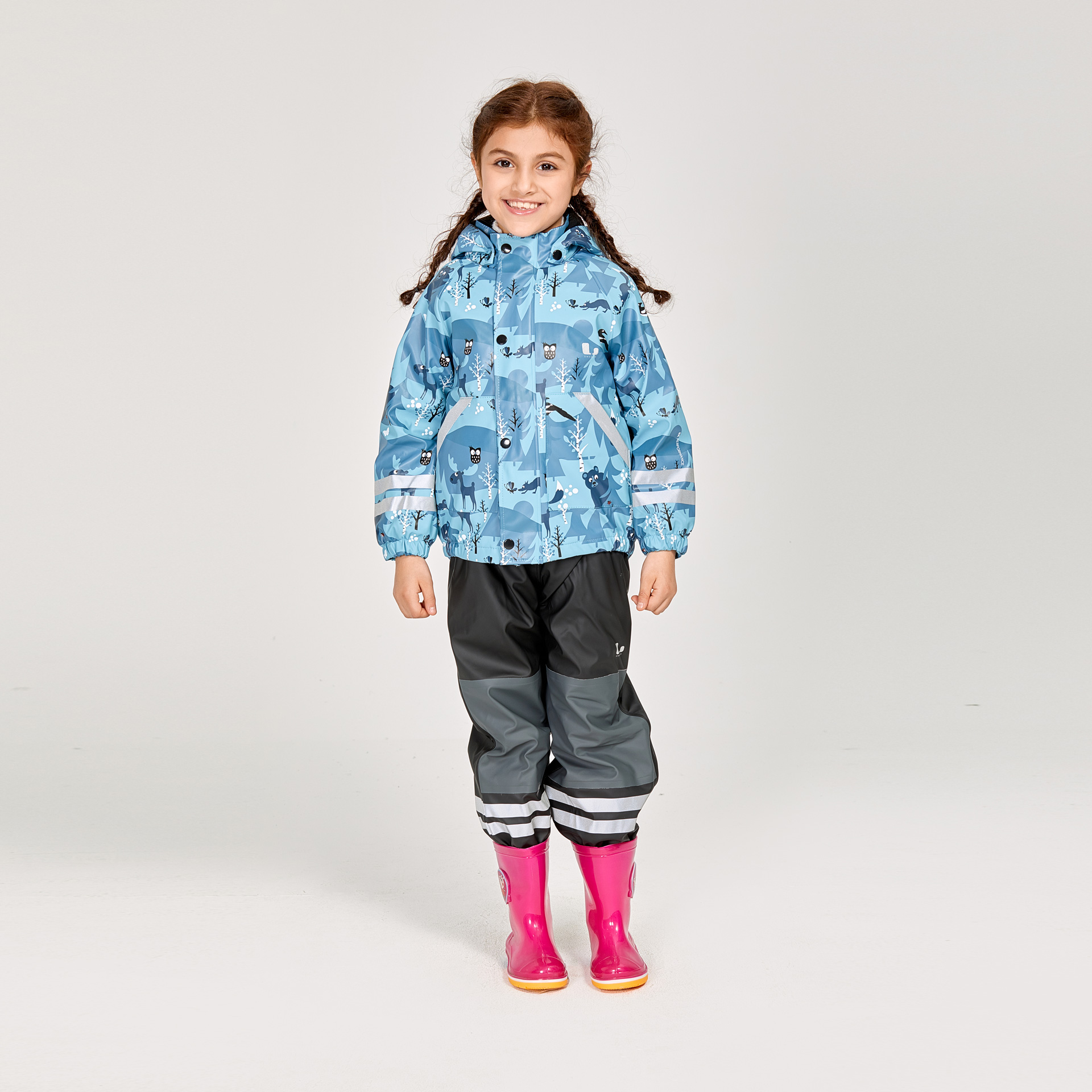 GIRLS'S rain Jacket