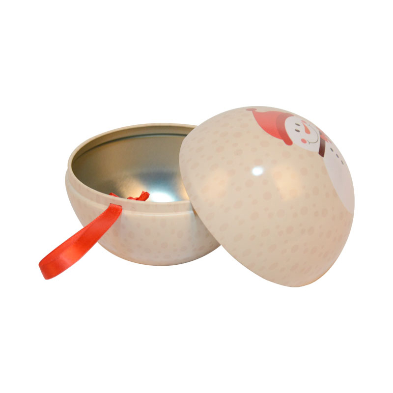 Decorative christmas tin balls
