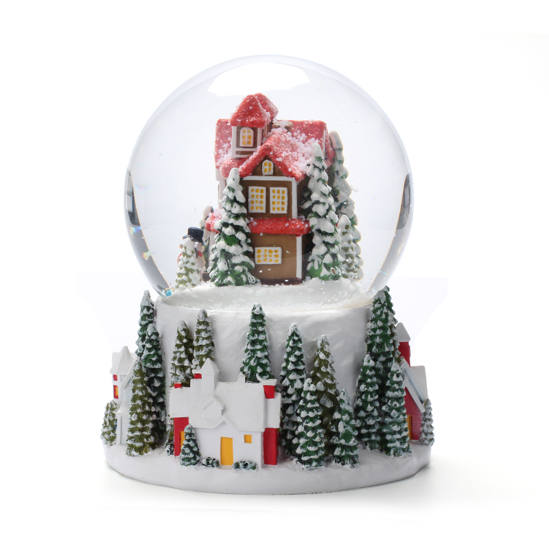 Christmas snow globe